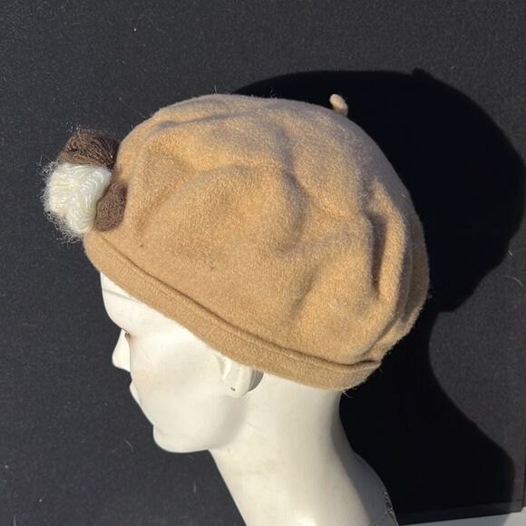 Bundle Sale 3 for $15 | Adult Toucan Collection New York Beige Hat With Flowers - Picture 5 of 9